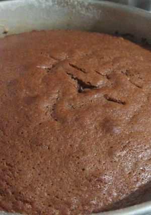 Una foto de Torta de chocolate 🍰🍫
