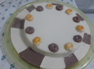 Una foto de Gelatina bicolor