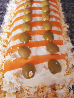 Una foto de Brazo de patata relleno
