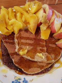 Una foto de Pancakes de avena