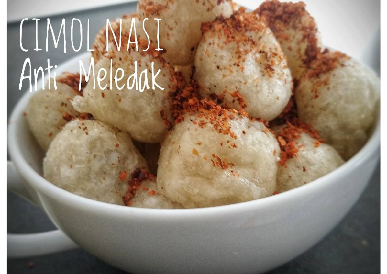 Cimol Nasi Anti Meledak