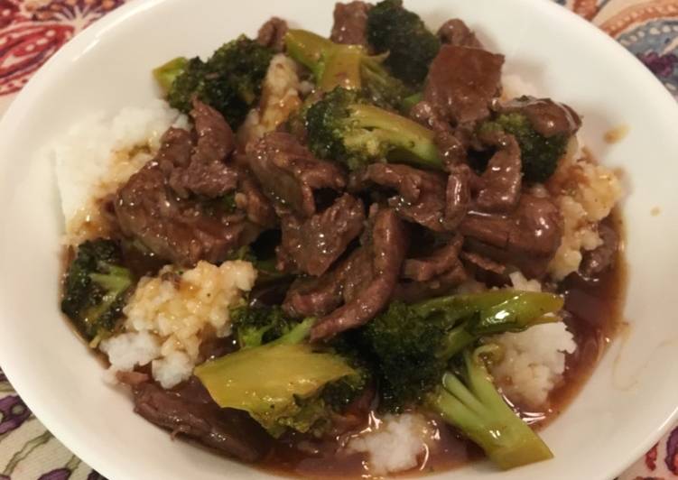 Simple Way to Prepare Homemade Beef &amp; Broccoli