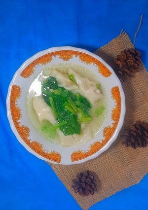 Foto resep Pangsit ayam rebus