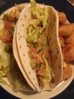 A picture of Fish Tacos.