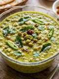 Hariyali Green Chana Curry