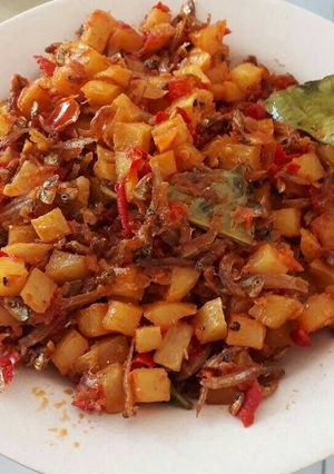 Foto resep Sambel Goreng Kentang Teri