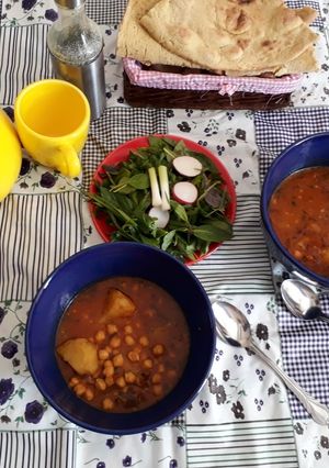 عکسی از دستور آبگوشت