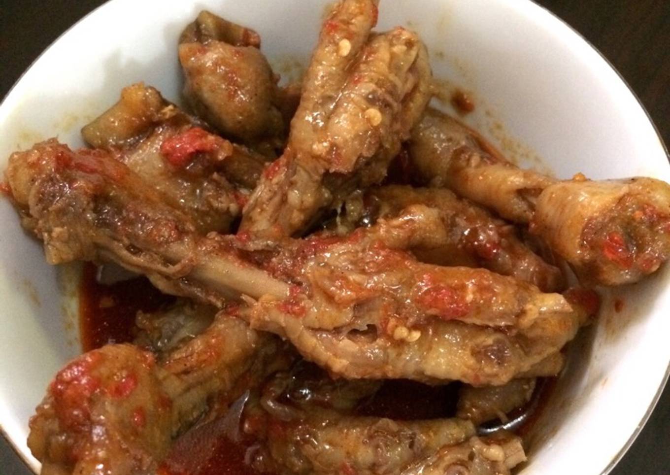 Ceker Ayam Pedas Manis Istimewa