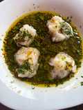 Dumplings de gambas
