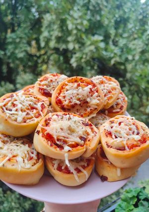 Mini pizza recept fotója