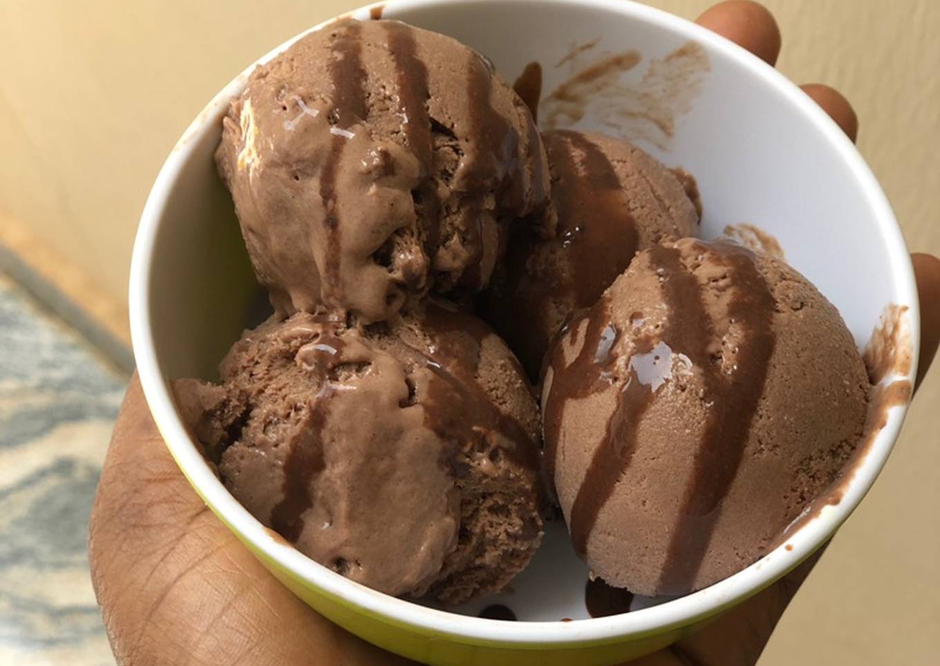 Another chocolate banana ice cream