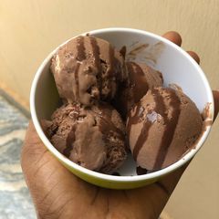 A picture of Another chocolate banana ice cream.