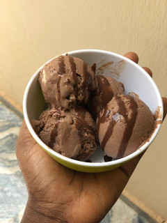 A picture of Another chocolate banana ice cream.