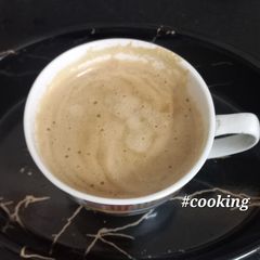 A picture of Frothy Coffee Without Machine.