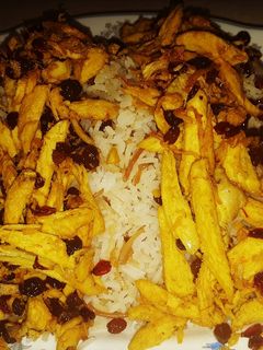 عکسی از دستور رشته پلو