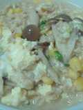 Tuna and Corn Oatmeal Porridge