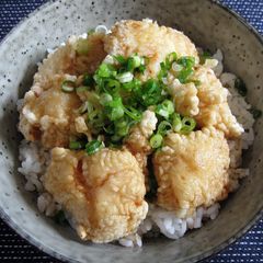 A picture of Chicken Tempura Don.