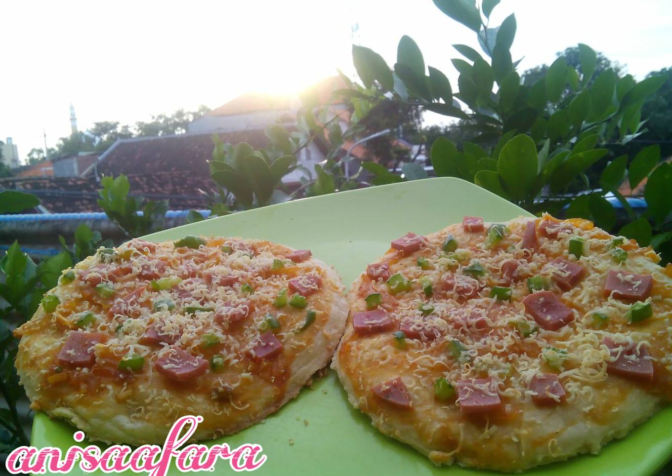 Pizza simple greget😚