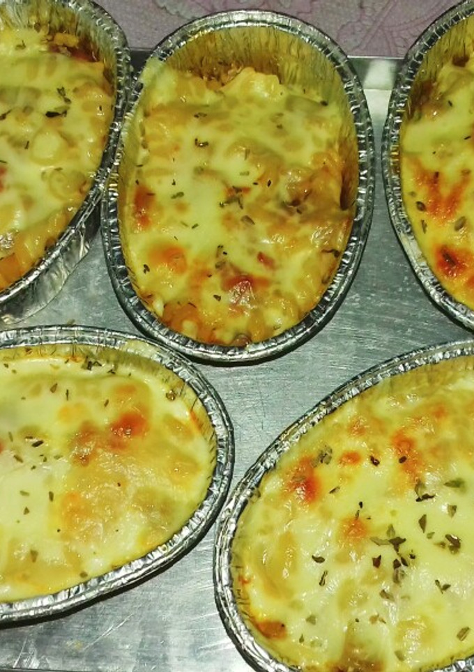 Foto resep Fusilli panggang saus bolognese