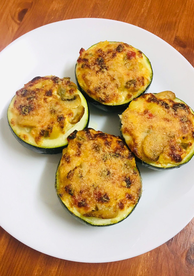 Una foto de Zapallitos rellenos