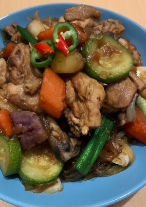 韓式安東燉雞(簡易版) 的食譜成品照片