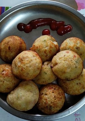 मिक्स वेज सुजी के अप्पे रेसिपी मुख्य फोटो