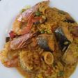 Arroz con salmón y algo más