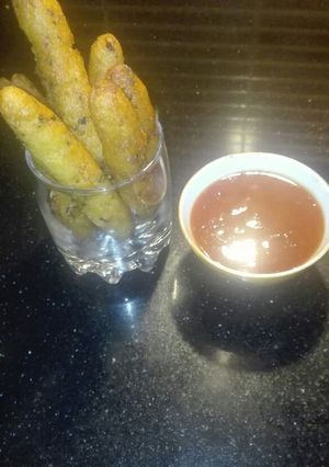 A picture of Potato Semolina Finger Fries.