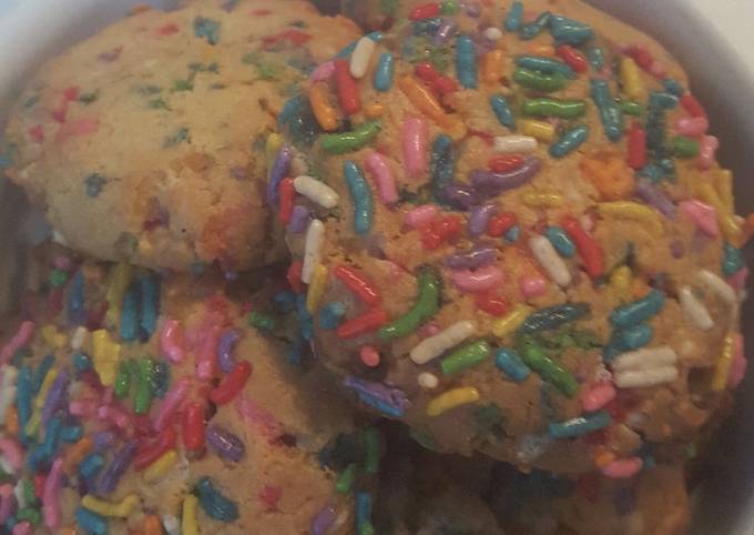 Sprinkle cookies (soft-chewy)