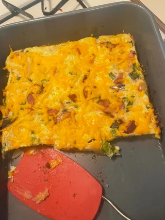 Recipe Casserole Sarapan Mudah which So Delicious