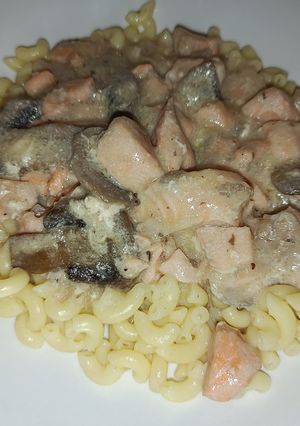 Une photo de Blanquette de saumon