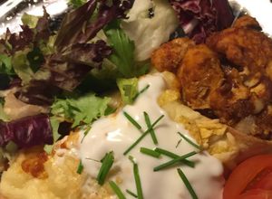 Una foto de Enchiladas de pollo