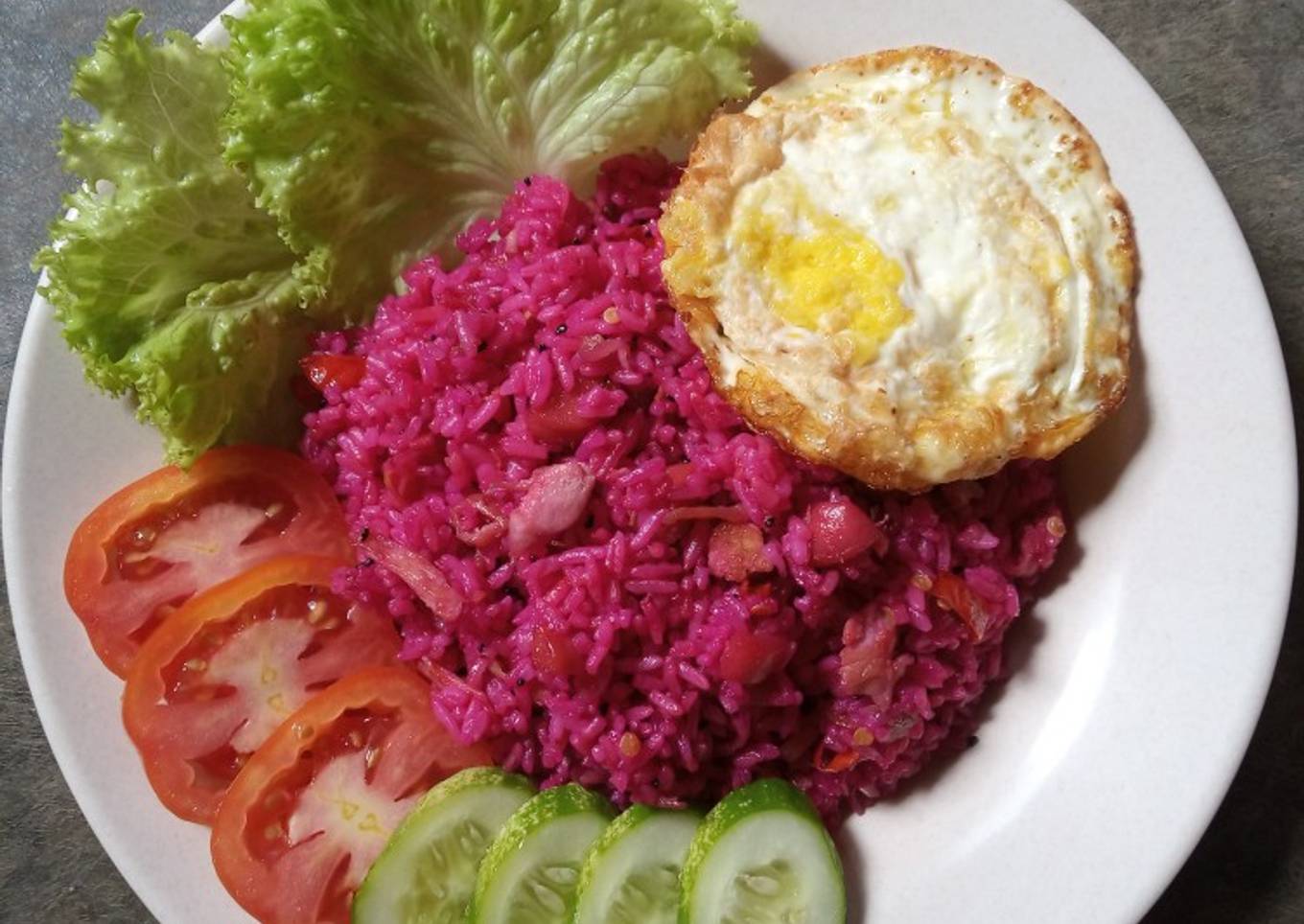 Resep Nasi Goreng Buah Naga Anti Gagal