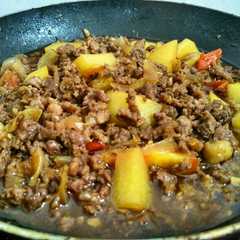 Semur Daging Cincang রেসিপির প্রধান ছবি
