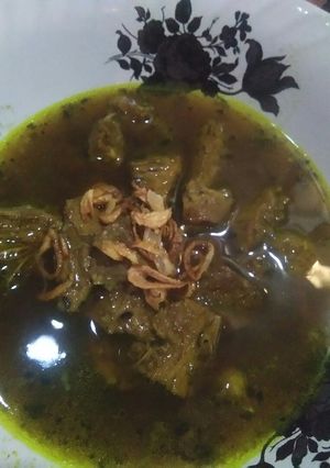 Foto resep Rawon daging sapi