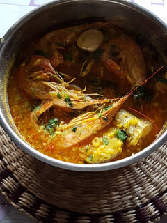 Una foto de Arroz caldoso de pescado
