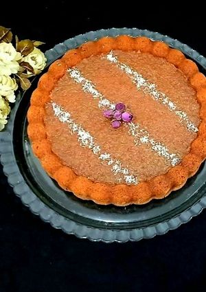 عکسی از دستور کیک سیب اتریشی 😋😍