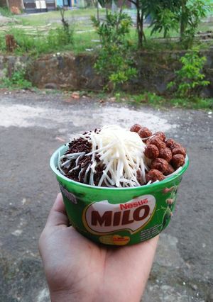 Foto resep Es Kepal Milo Hitz