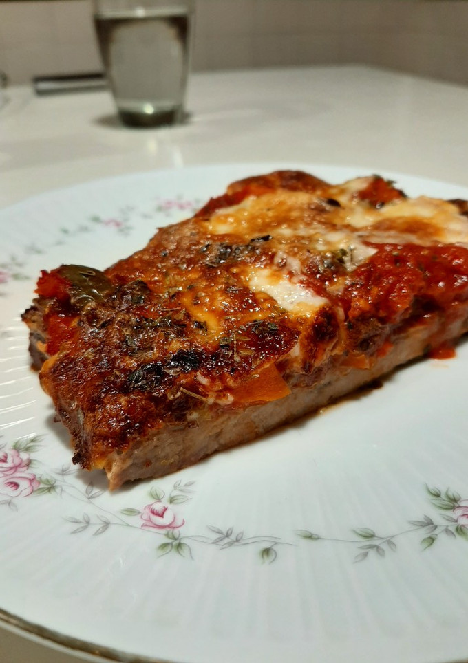 Una foto de Matambre a la pizza al horno