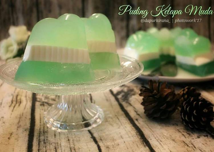 Puding Kelapa Muda