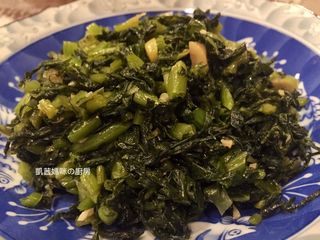 蒜香自漬雪菜