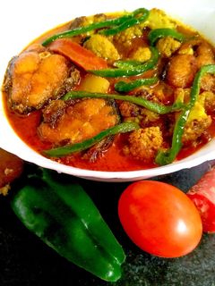 সব্জী দিয়ে মাছ (sabji diye mach recipe in Bengali) রেসিপির প্রধান ছবি