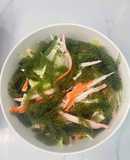 Salad thanh cua rong nho
