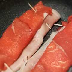 Foto di Involtini di carne prosciutto e formaggio