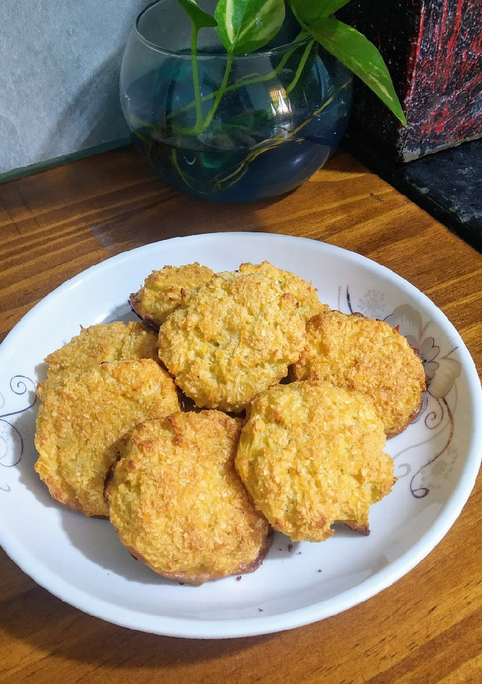 Una foto de Galletitas de manzana y coco