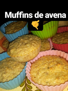 Una foto de Muffins de avena :)
