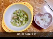 Hình ảnh của ếch xào lá lốt
