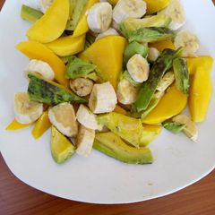 A picture of My simple fruit Salad.