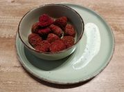 Una foto de falafel de garbanzo