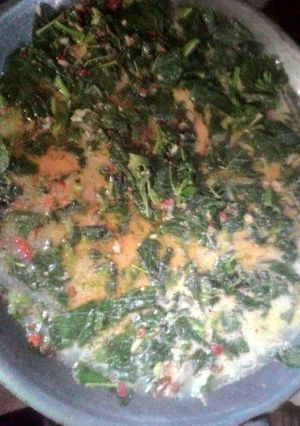 Foto resep Bobor bayam pedas